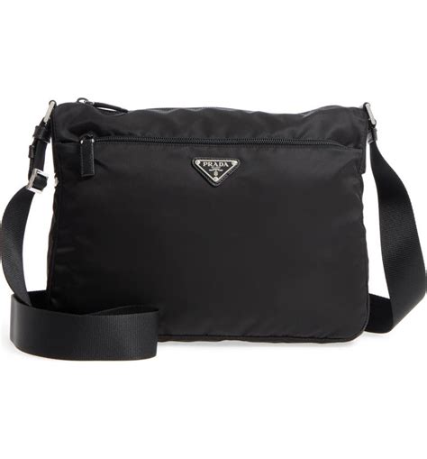 prada pebble leather crossbody bag|prada crossbody bag nylon sale.